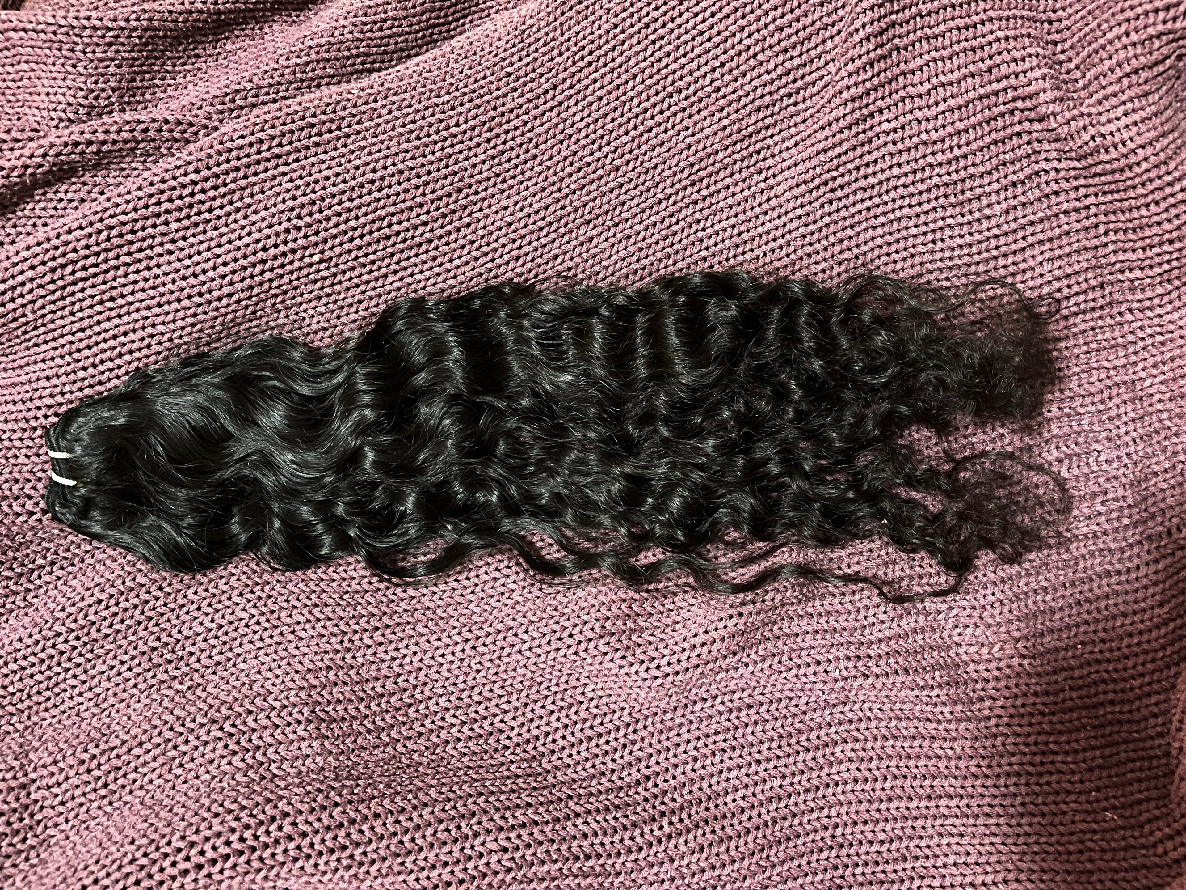 Goddess extensions raw curly
