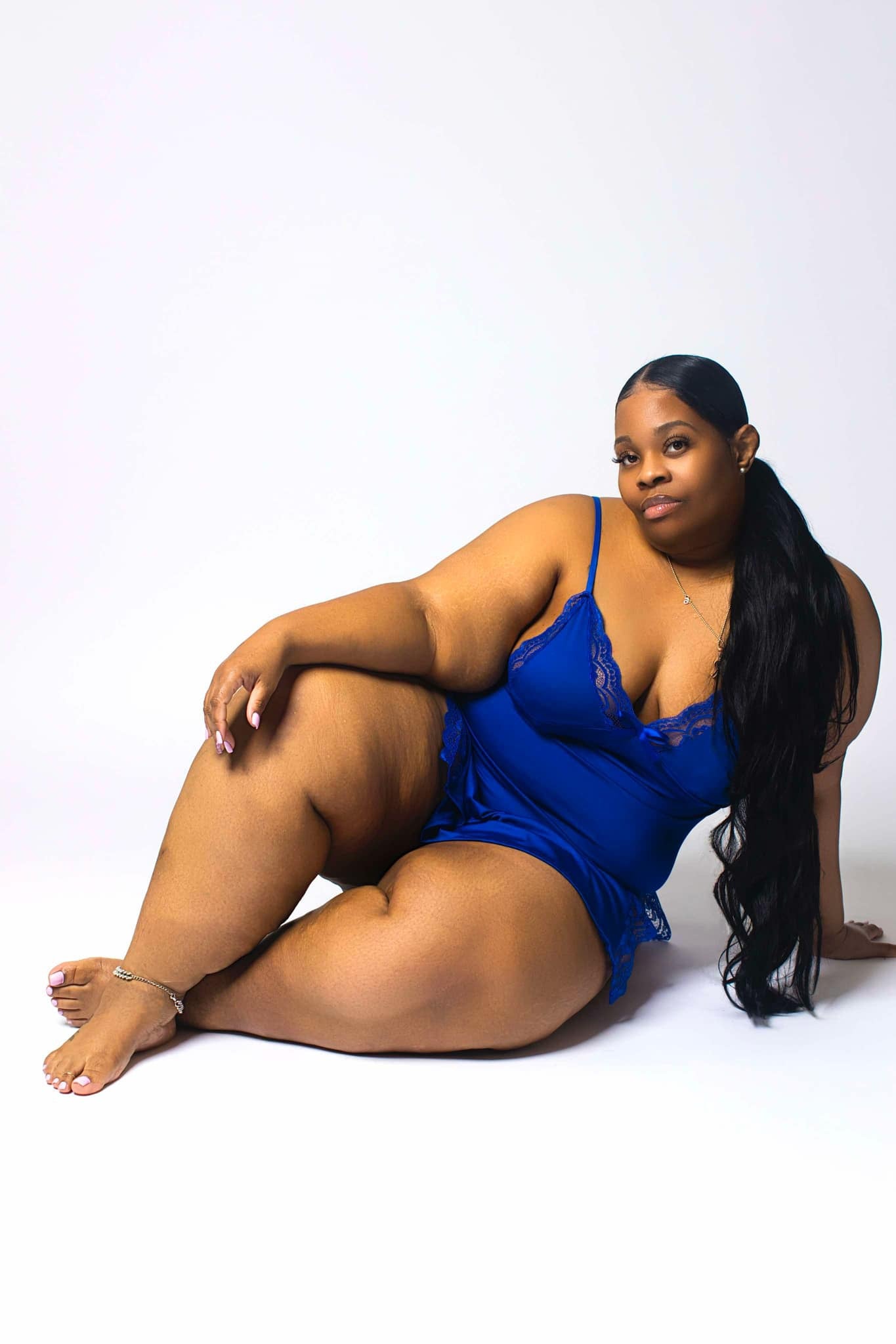 Bodacious Body ody Blue Sleeping gown