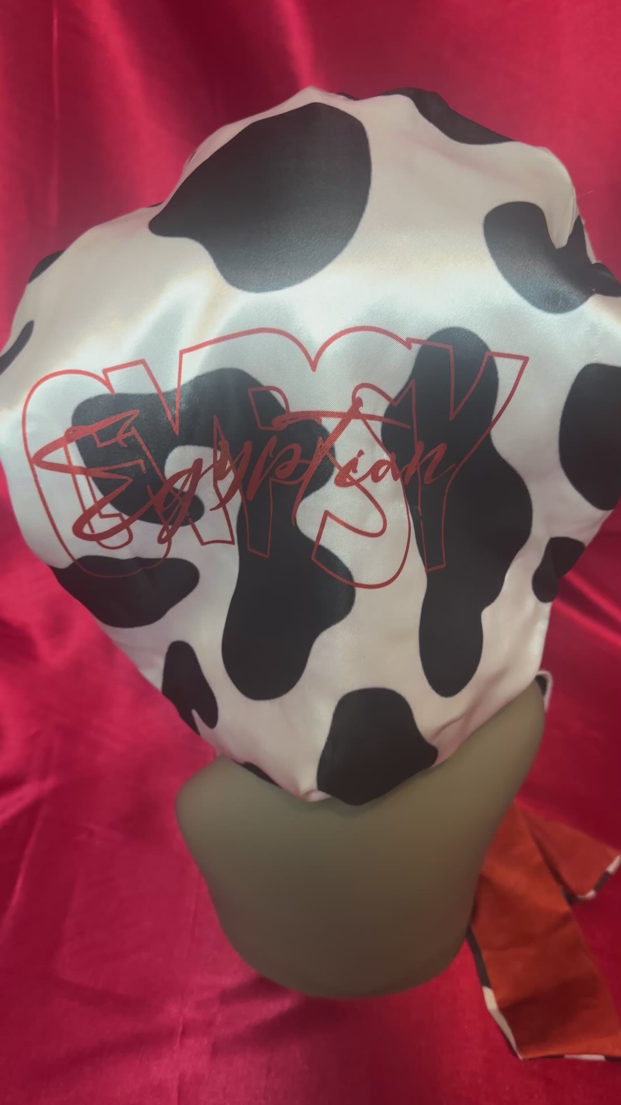 Rare Breed satin bonnet
