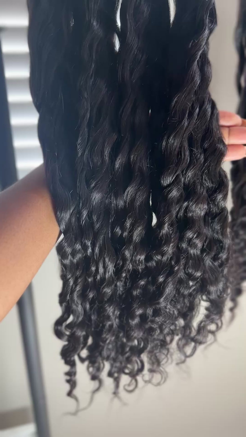 Goddess extensions raw curly