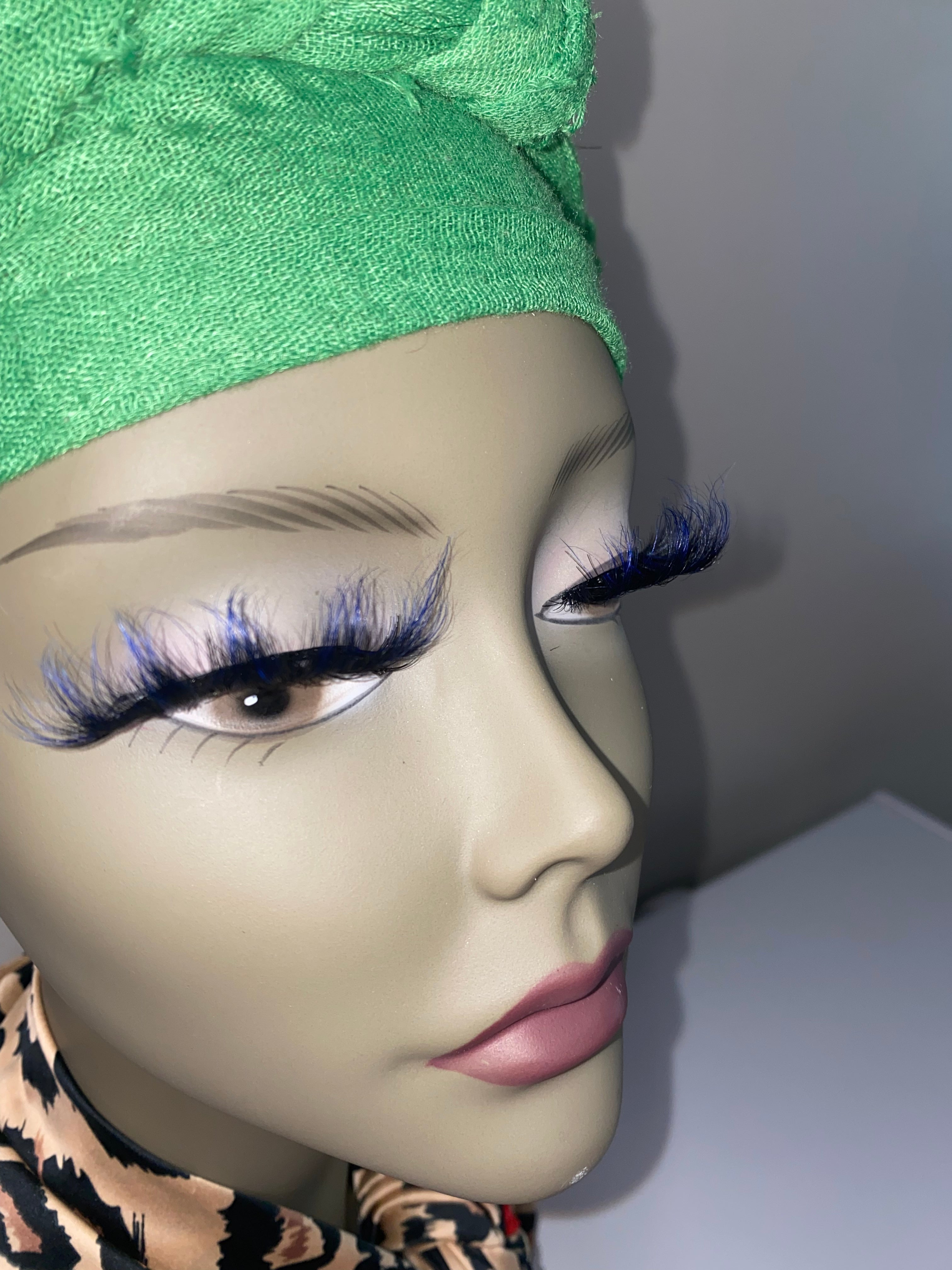 Blue Blue God Bless You Mink Lashes