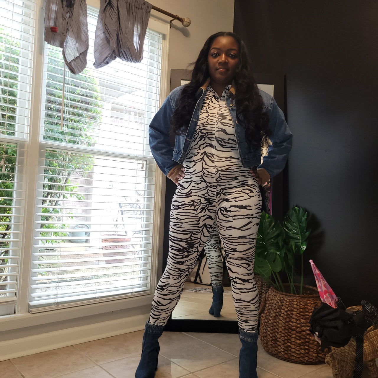 Zebra Jumpsuit