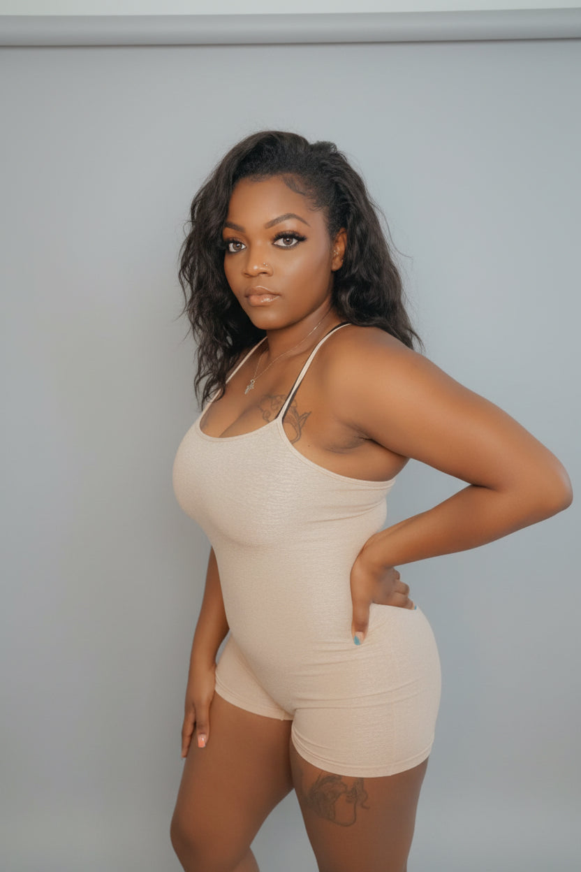 Pretty Nude Romper